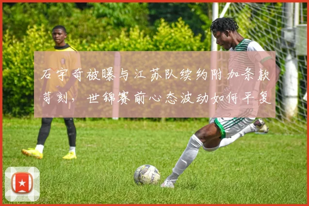 石宇奇被曝与江苏队续约附加条款苛刻,世锦赛前心态波动如何平复?